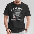 Ask Me Abouthortqueezetonk Ape Tシャツ 面白い贈り物