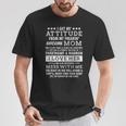 I Get My Attitude From My Mom Daughter T-Shirt Personalized Gifts
