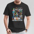 Autism Mom Doesn’T Come With A Manual Never Gives Up T-Shirt Unique Gifts