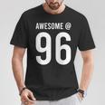 Awesome At 96 面白い96歳の誕生日のお祝いに 長袖tシャツ Tシャツ 面白い贈り物