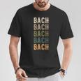 Bach パーソナライズ 同窓会 おそろい ファミリーネーム Tシャツ 面白い贈り物