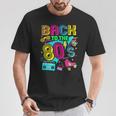 Back To 80'S 1980S Retrointage Eighties Costume Party Tシャツ 面白い贈り物