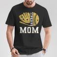 Baseball Mom Game Day Baseball Season Mama Girl Gold T-Shirt Unique Gifts