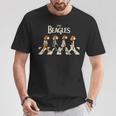 The Beagles Cover Cuteintage Beagle Dog Lover Tシャツ 面白い贈り物