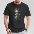 Beethoven-Retrato Ludwigan Beethoven Música Clásica Camiseta unisex Regalos divertidos