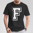 Best Friendshipseven Letters F From Friends Tシャツ 面白い贈り物