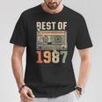 Best Of 1987 オールド・カセット 39歳の誕生日 レトロ Tシャツ 面白い贈り物