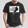 The Biwa Lake 琵琶湖 滋賀 地図【47都道府県】ジモtティ Jimo-T 地元愛 お土産 面白 Tシャツ 面白い贈り物