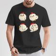 Chicken Chickens Cute Kawaii Anime Kawaii Japan Tシャツ 面白い贈り物