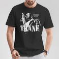 Coltrane Jazz Wisdomaxophonist Musician 1色 Tシャツ 面白い贈り物