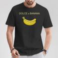 Dolce And Banana ファニーキュートグラフィックデザインバナナtシャツ Tシャツ 面白い贈り物