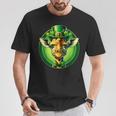 Drôle De Léprechaun Girafet Patrick Pour Enfants Hommes Et S T-Shirt Cadeaux drôles