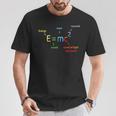 E Equals M C 2乗 EMc2 科学方程式 Tシャツ 面白い贈り物