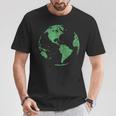 Earth Dayave Our Planet Climate Change 地球儀 世界地図 Tシャツ 面白い贈り物