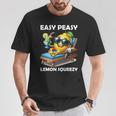 Easy Peasy レモンスクイーズ 長袖tシャツ Tシャツ 面白い贈り物