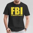 Fbi Bidenの指示に従うアパレル 面白い 男性 女性 Tシャツ 面白い贈り物