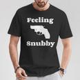 Feelingnubby Revolver Pistol スナブノーズ スナブノーズ Tシャツ 面白い贈り物