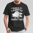 Festa Del Papà Questo È L'aspetto Di Un Nonno Figo Maglietta Regalos divertidos