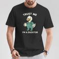 Trust Me I'm A Ducktor メディカルしゃれクワック ダックドクター Tシャツ 面白い贈り物