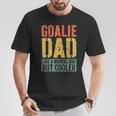 Goalie Dad Uomo Festa Del Papà Portiere Papà Maglietta Regalos divertidos
