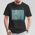 Gogh With The Flow アーモンドブロッサム ヴァン・ゴッホの絵画 Tシャツ 面白い贈り物