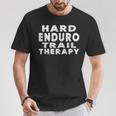 Hard Enduro Trail Therapy Motorcycle Motorsport Dirt Bike Tank Top T-Shirt Unique Gifts