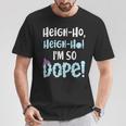 Heigh-Ho Heigh-Ho ランニングマイナー Tシャツ 面白い贈り物