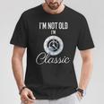 I'm Not Old I'm Classic 面白いヴィンテージ時計 メンズグラフィック 長袖tシャツ Tシャツ 面白い贈り物