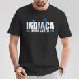 Indiaca First Work Later Handhuttlecock Peteca Indiaca Tシャツ 面白い贈り物