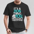 メンズ It's A Zion Thing You Wouldn't Understand Tシャツ 面白い贈り物