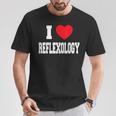 J'adore La Réflexologie T-Shirt Cadeaux drôles