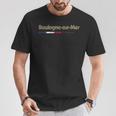 J'aime Boulogne-Sur-Mer Nom Deille En France T-Shirt Cadeaux drôles