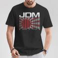 Jdm Barcode Made In Japan モータースポーツ メンズ シャツ Tシャツ 面白い贈り物