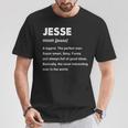 Jesse ネームシャツ Tシャツ 面白い贈り物