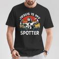 Jesus Is Mypotter ファニー ワークアウト 宗教 クリスチャン ジム Tシャツ 面白い贈り物