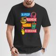 K-Pop Ramen Boba K-Drama Fans Korean T-Shirt Unique Gifts K-Pop Ramen Boba K-Drama Fans Korean T-Shirt Unique Gifts
