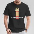 Kokeshi Doll こけし 人形 昭和 大正 レトロ お土産 グッズ Tシャツ 面白い贈り物