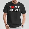 I Love Myuzu すずちゃん大好き Tシャツ 面白い贈り物
