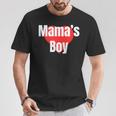 Mama's Boy おもしろグッズ服 Tシャツ 面白い贈り物