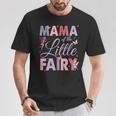 Mama Of The Little Fairy Birthday Girl Family Matching Mom T-Shirt Personalized Gifts