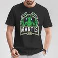 Mantis Man マンティス カマキリ 昆虫 昆虫学 男性 Tシャツ 面白い贈り物