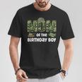 Mom Of The Birthday Boy Army Camouflage Birthday Party T-Shirt Personalized Gifts