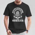 Motociclista Nonno Festa Del Papà Regalo Papà Motociclista Maglietta Regalos divertidos