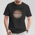 Nerdy Jupiter 天文学 科学惑星 太陽系 事実 B Tシャツ 面白い贈り物