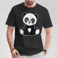 Panda Lover 幼児 女の子 男の子 トゥイーン キッズ かわいいパンダ ユース Tシャツ 面白い贈り物