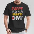 Pappy Of The Fast One 1St Birthday Race Car Family T-Shirt Unique Gifts