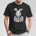 Pianiste Pianiste Pâques Lapin Oeufs Mignon Printemps T-Shirt Cadeaux drôles