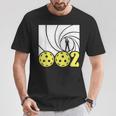 Pickleball 002 スパイパロディ 面白いピックルボールパドルプレーヤー Tシャツ 面白い贈り物