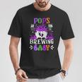 Pops Of The Brewing Baby Dad To Be Halloween T-Shirt Unique Gifts