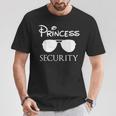 Princessecurity On Duty Family Guardian Officer Tシャツ 面白い贈り物